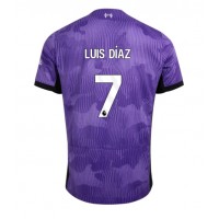 Fotballdrakt Herre Liverpool Luis Diaz #7 Tredjedrakt 2023-24 Kortermet